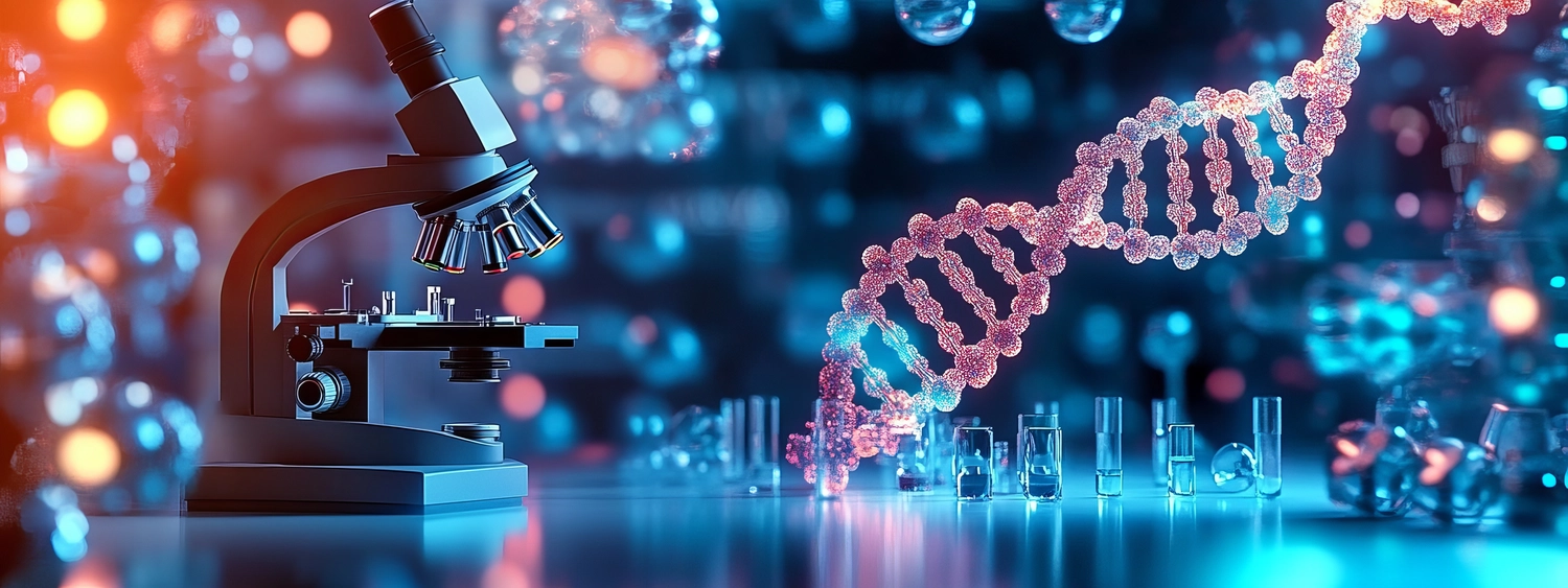 PCR-Test - Landwirtschaft - Medizinische Analyse DNA-Forschungsgerätetechnik.