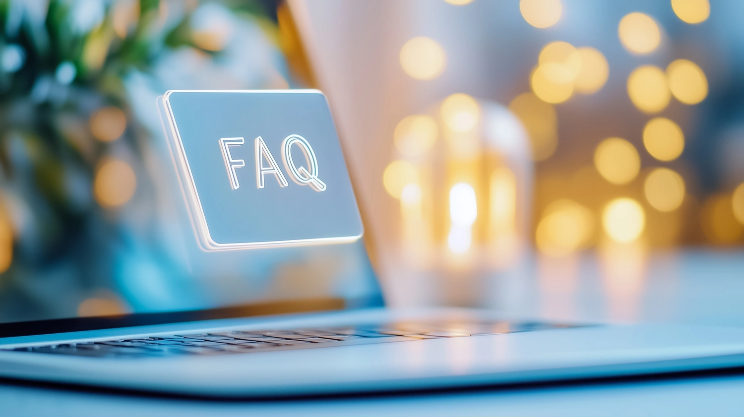PCR-Test – Landwirtschaft – FAQ-Seite wird auf einem Laptop-Bildschirm mit klarem und organisiertem Layout, minimalistischem Design und einfacher Navigation angezeigt
